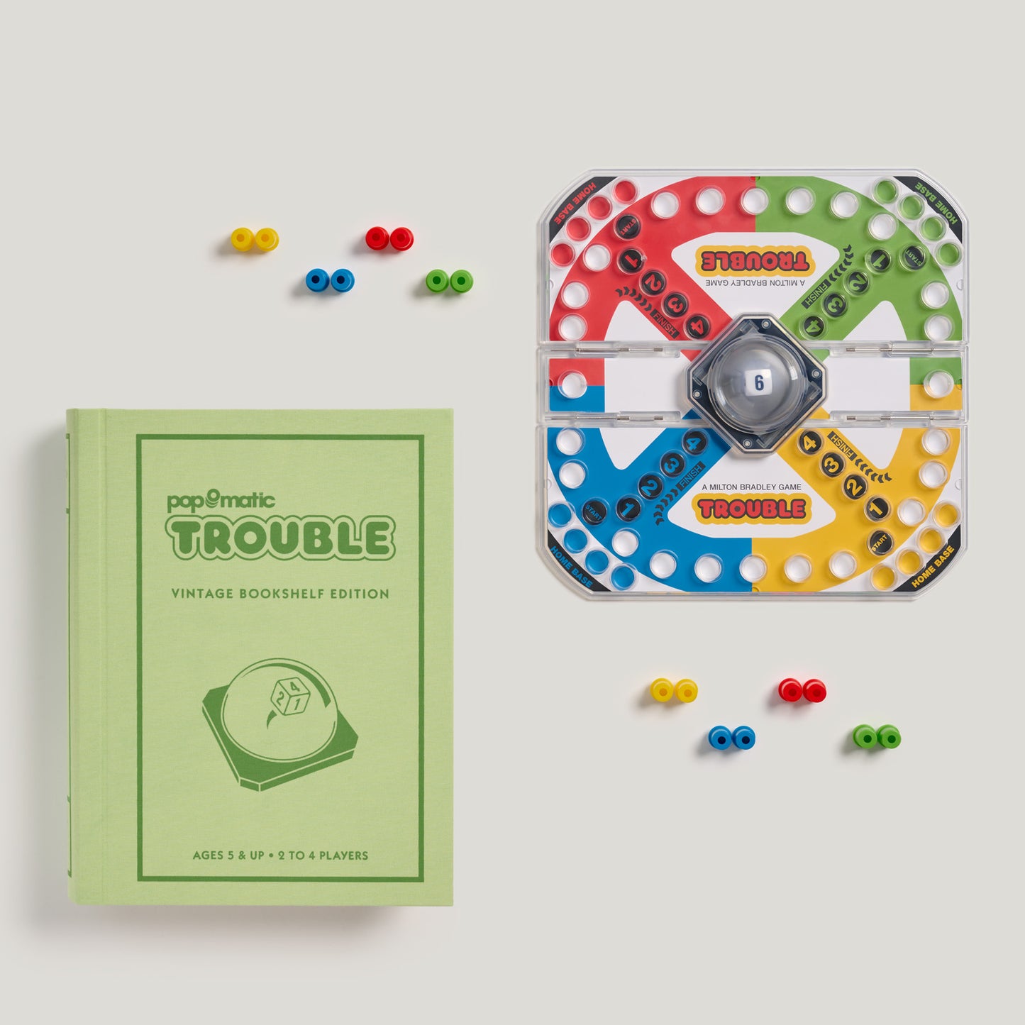 Trouble Vintage Bookshelf Edition