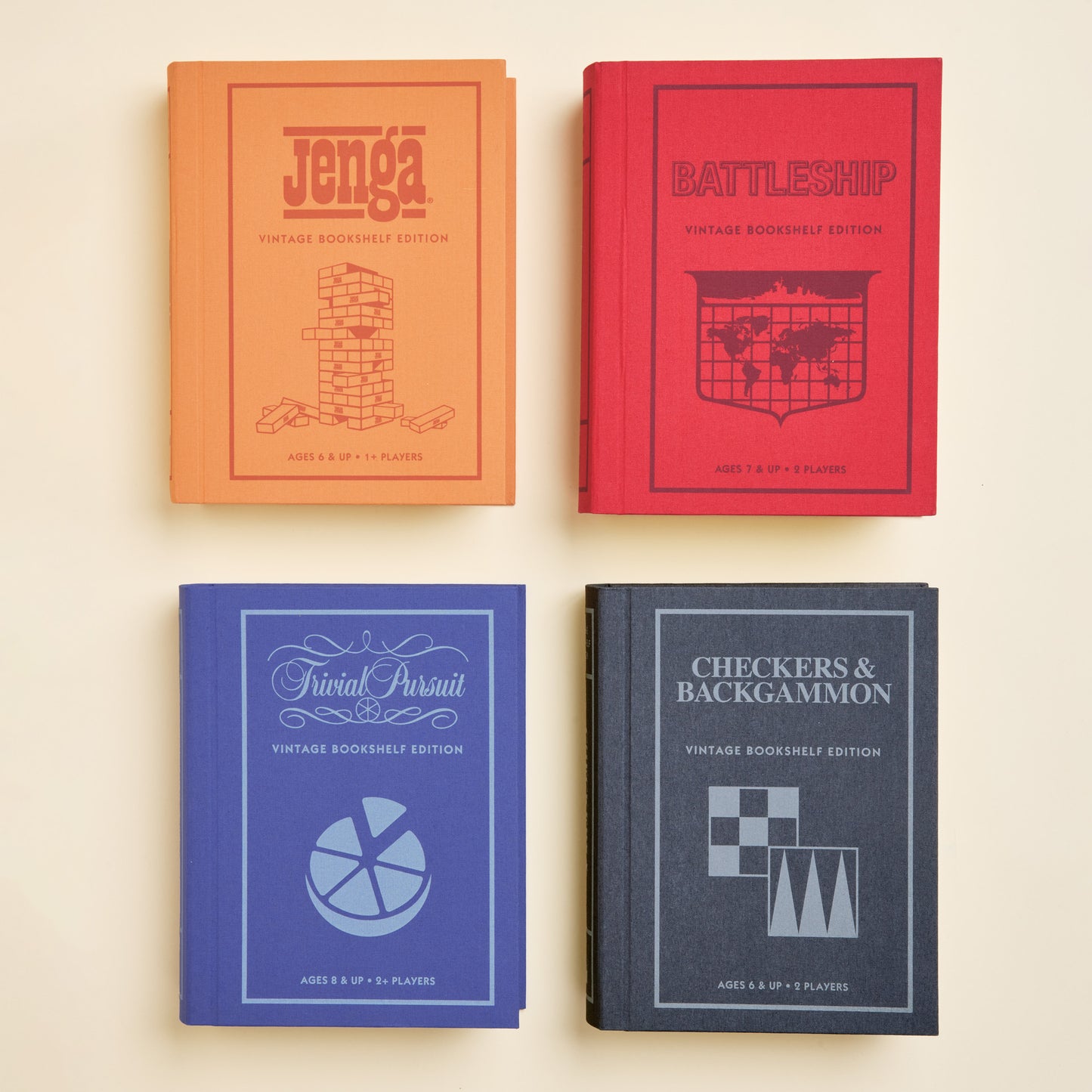 Vintage Bookshelf Games – 2024 Editions 4 Pack
